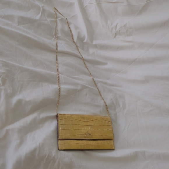 Kate Spade Gold Natasha Chain Card Case Crossbody - Picture 9 of 14